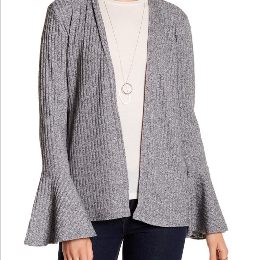 Philosophy gray cardigan